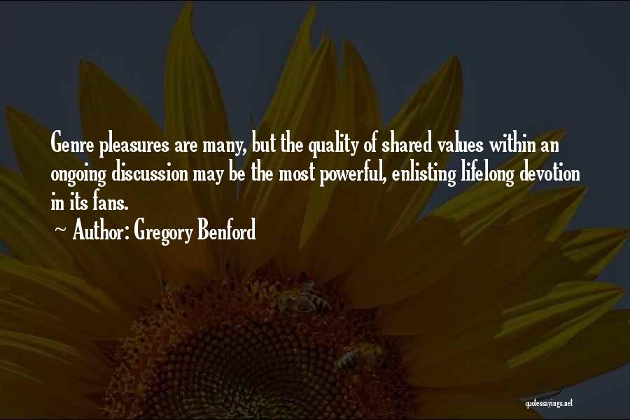 Enlisting Quotes By Gregory Benford