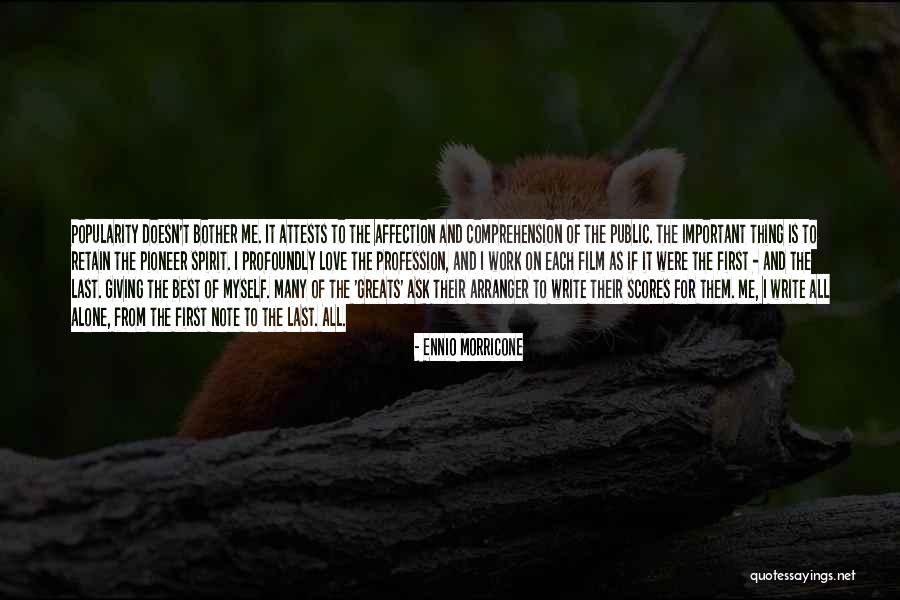 Ennio Morricone Quotes 321726 Ennio Morricone Quotes 321726