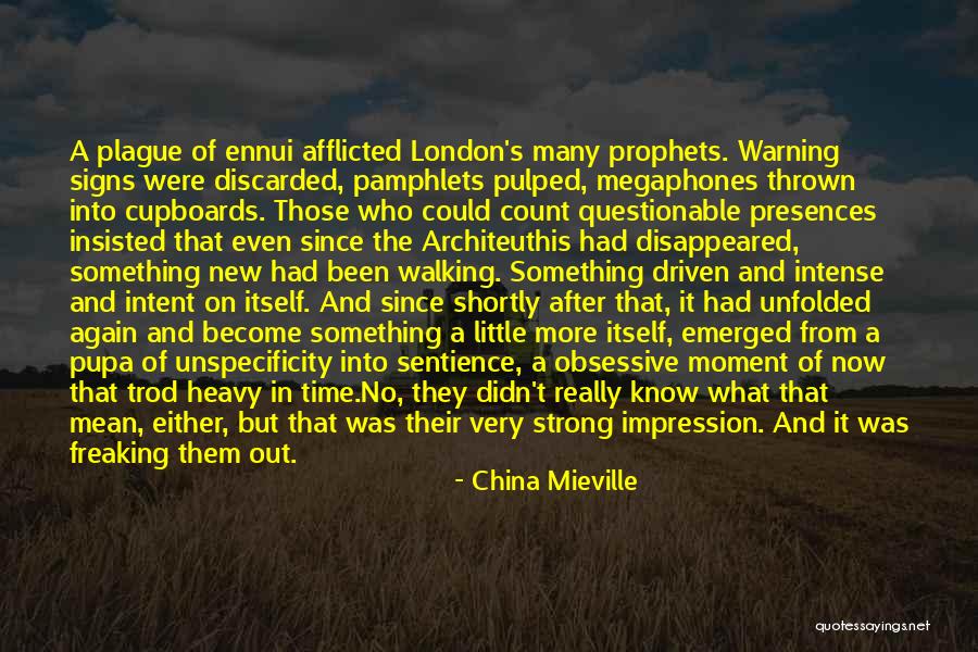 Ennui Quotes By China Mieville