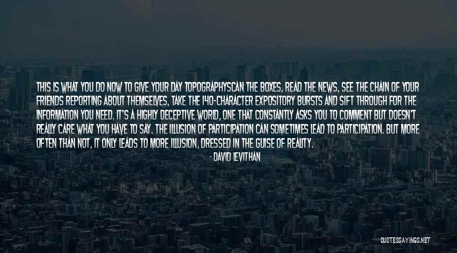 Ennui Quotes By David Levithan