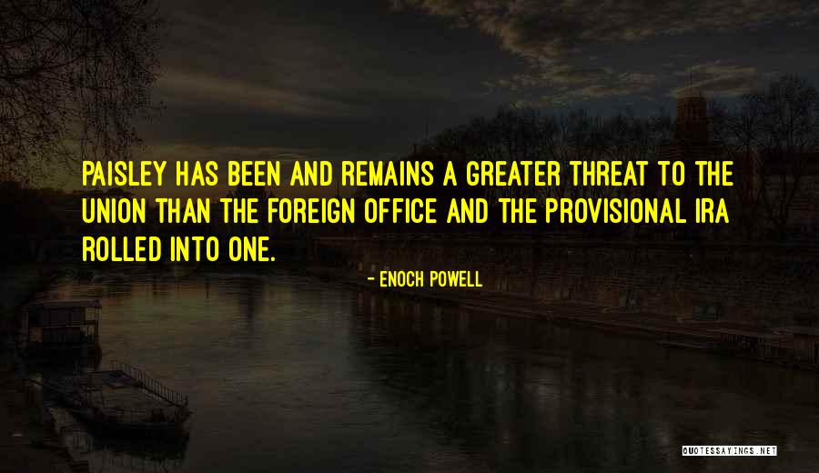 Enoch Powell Quotes 1439887 Enoch Powell Quotes 1439887