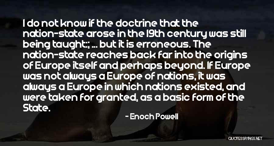 Enoch Powell Quotes 618834