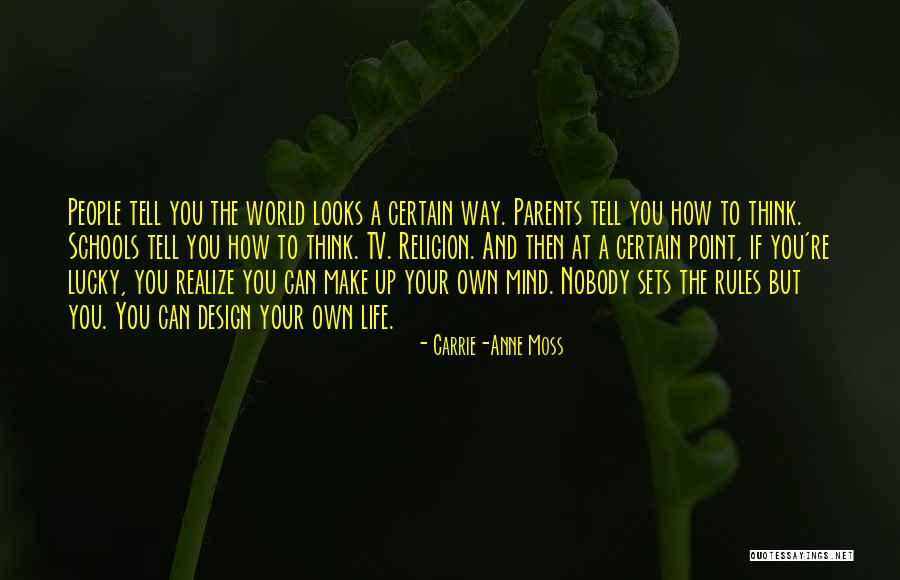 Enones Quotes By Carrie-Anne Moss Enones Quotes By Carrie-Anne Moss
