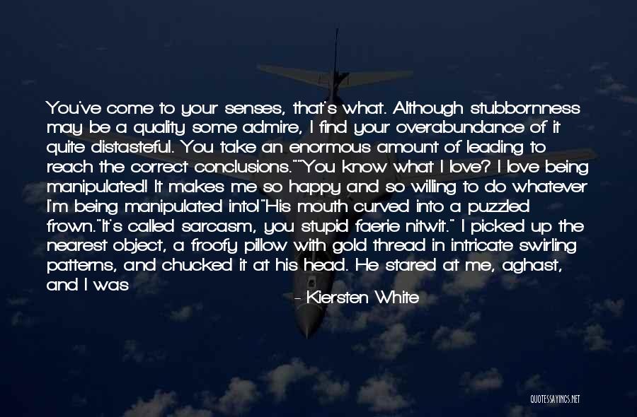 Enormous Love Quotes By Kiersten White Enormous Love Quotes By Kiersten White