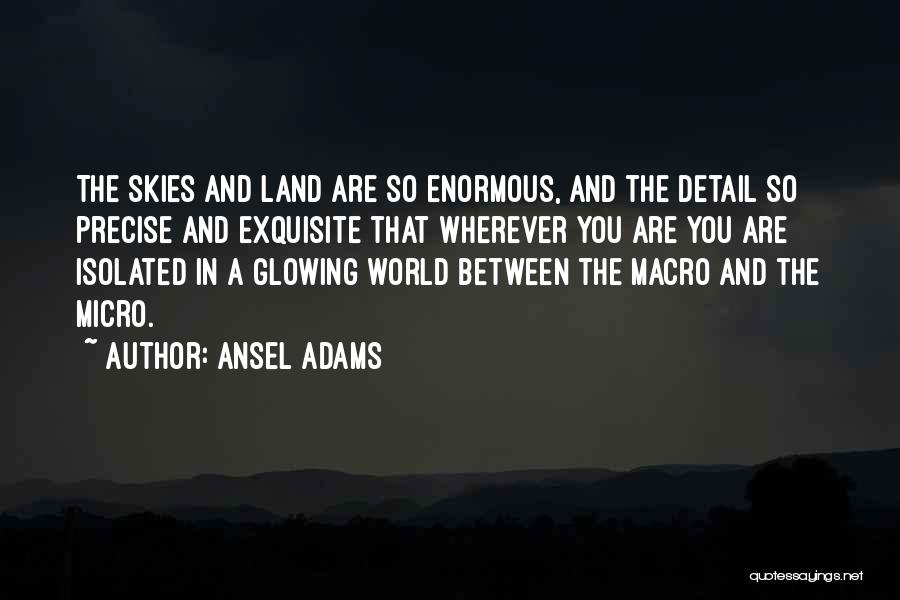 Enormous Quotes By Ansel Adams