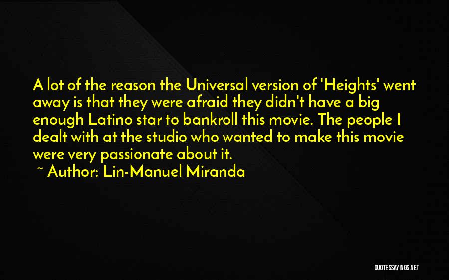 Enough Is Enough Movie Quotes By Lin-Manuel Miranda