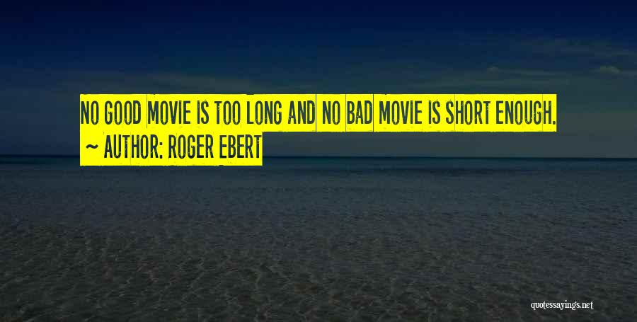Enough Is Enough Movie Quotes By Roger Ebert