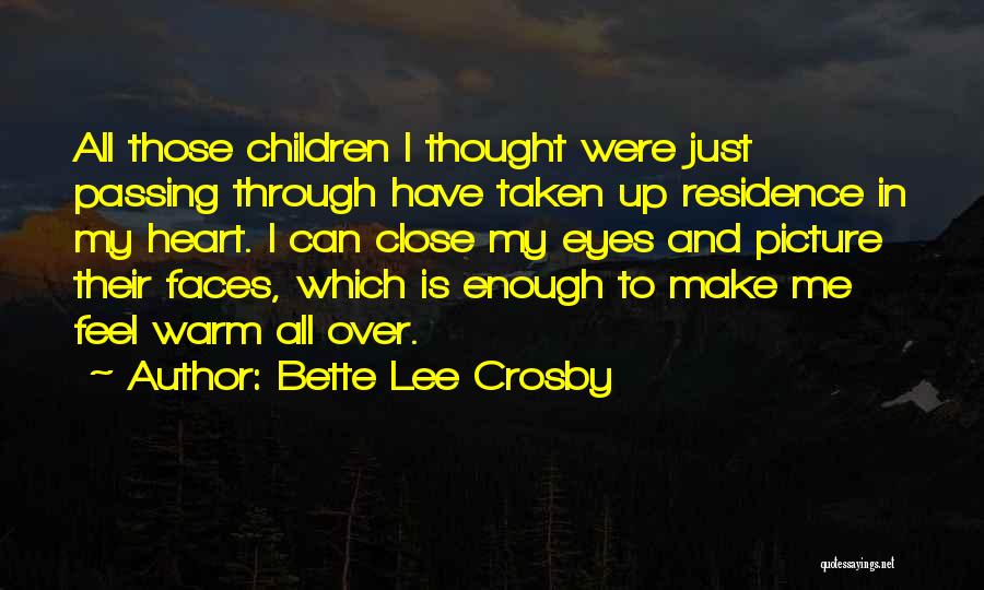 Enough Is Enough Picture Quotes By Bette Lee Crosby