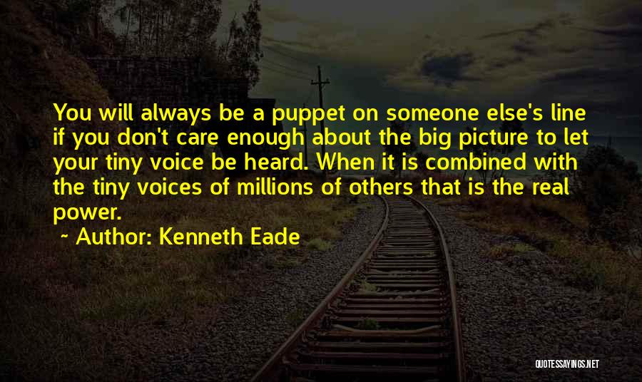 Enough Is Enough Picture Quotes By Kenneth Eade