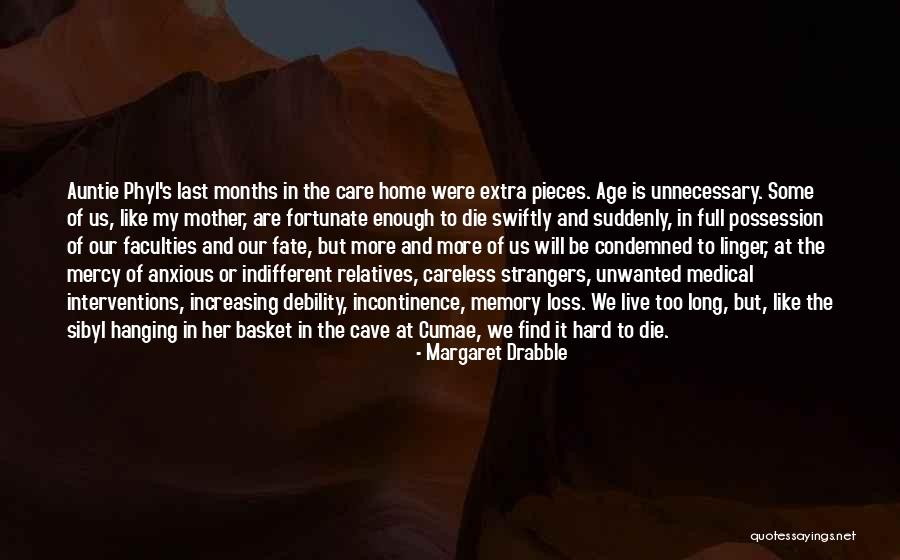 Enough Memory Loss Quotes By Margaret Drabble