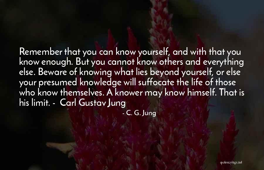 Enough Of Lies Quotes By C. G. Jung