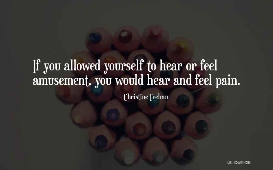 Enoughenough Games Quotes By Christine Feehan Enoughenough Games Quotes By Christine Feehan