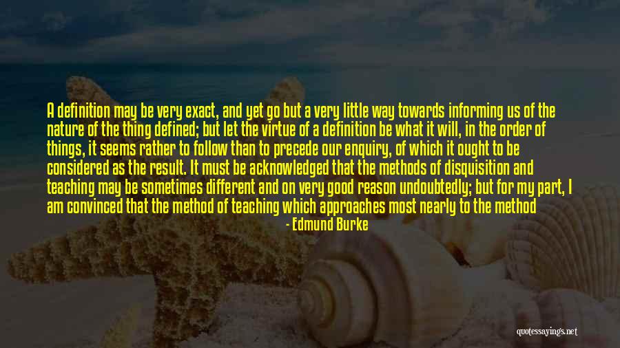 Enquiry Quotes By Edmund Burke