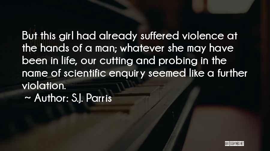 Enquiry Quotes By S.J. Parris