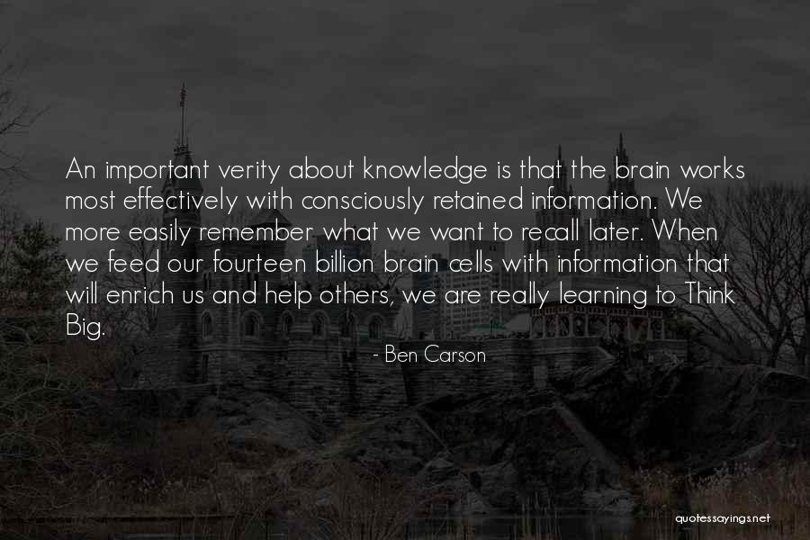 Enrich Your Knowledge Quotes By Ben Carson Enrich Your Knowledge Quotes By Ben Carson