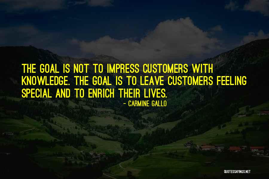 Enrich Your Knowledge Quotes By Carmine Gallo Enrich Your Knowledge Quotes By Carmine Gallo