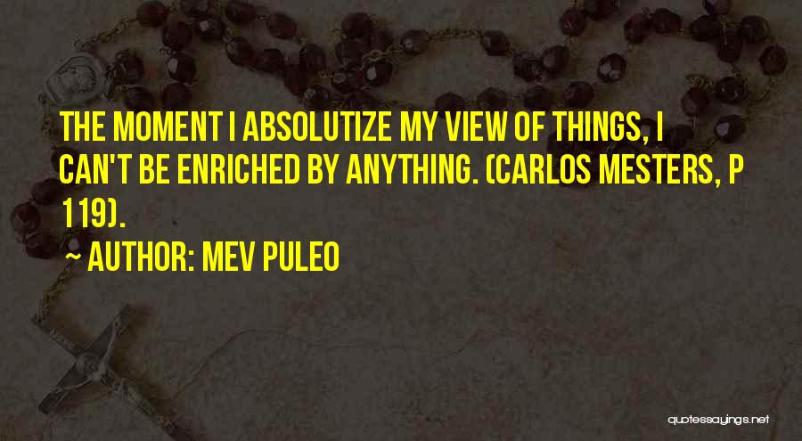 Enriched Quotes By Mev Puleo