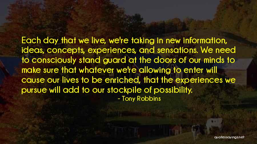 Enriched Quotes By Tony Robbins Enriched Quotes By Tony Robbins