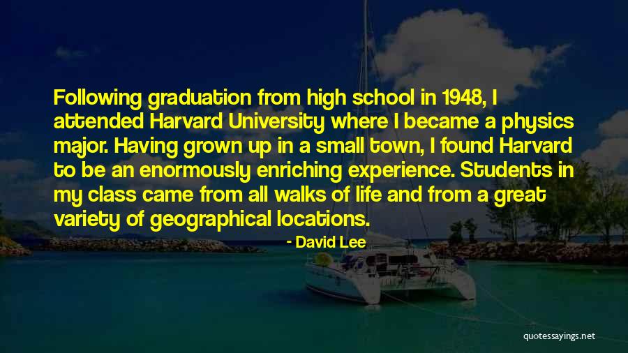 Enriching Experience Quotes By David Lee Enriching Experience Quotes By David Lee