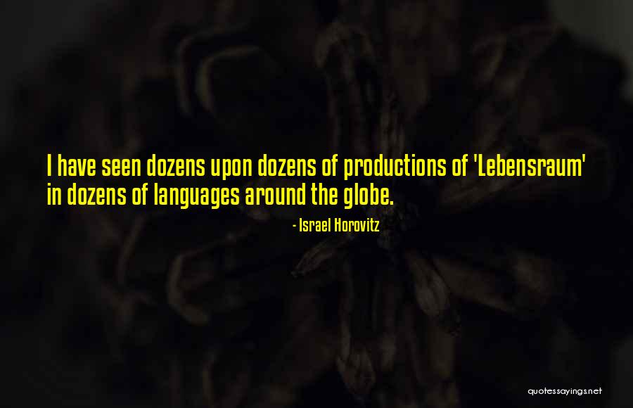 Enriquecer Ingles Quotes By Israel Horovitz Enriquecer Ingles Quotes By Israel Horovitz