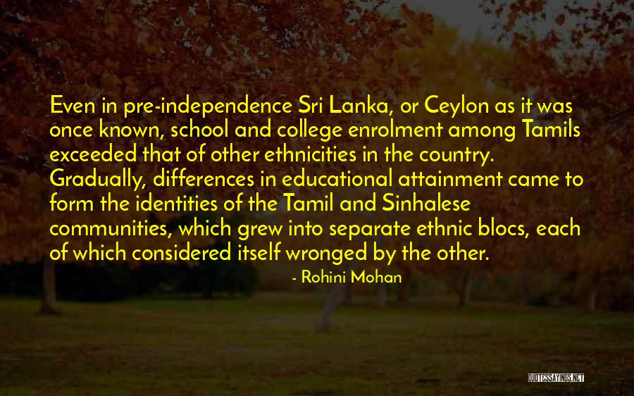 Enrolment Quotes By Rohini Mohan Enrolment Quotes By Rohini Mohan
