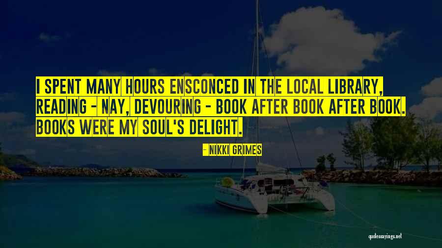 Ensconced Quotes By Nikki Grimes Ensconced Quotes By Nikki Grimes