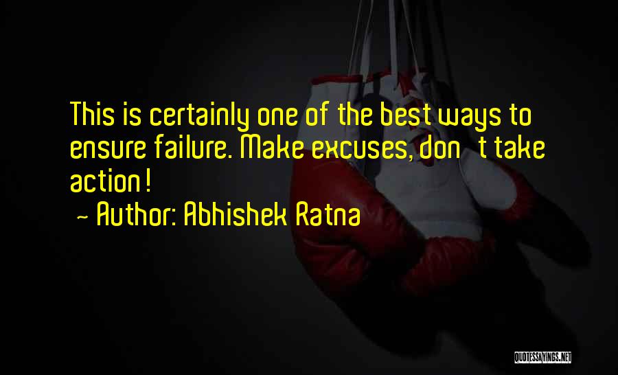Ensure Quotes By Abhishek Ratna