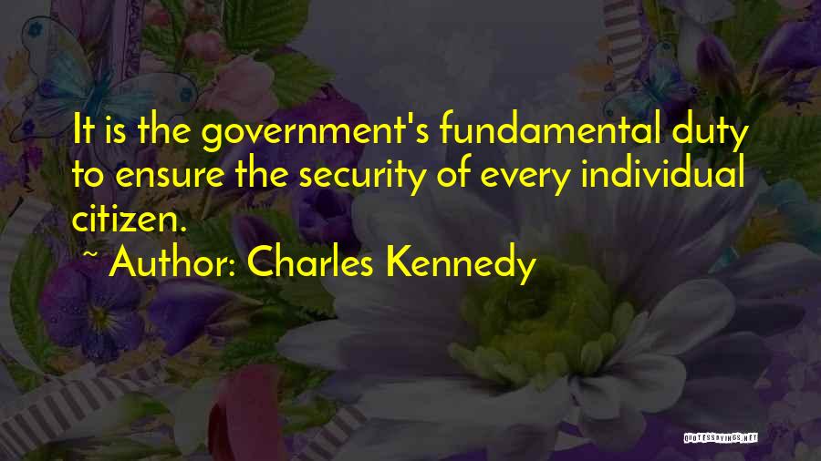Ensure Quotes By Charles Kennedy