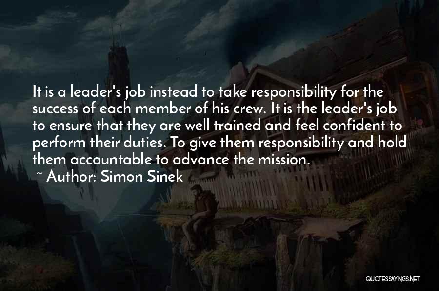 Ensure Success Quotes By Simon Sinek