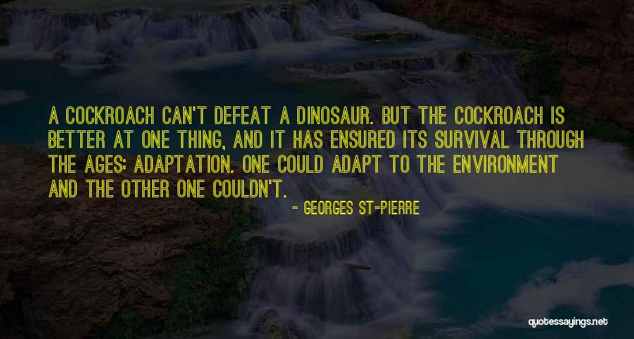 Ensured Us Quotes By Georges St-Pierre Ensured Us Quotes By Georges St-Pierre