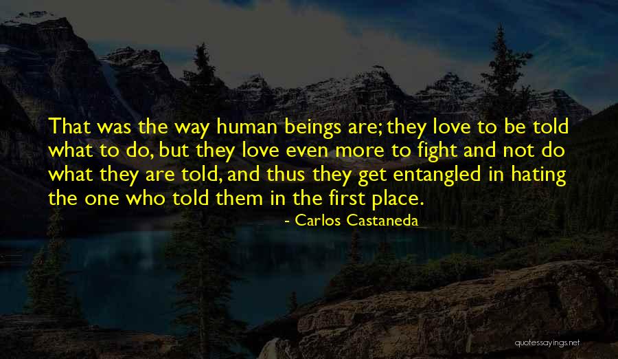 Entangled Love Quotes By Carlos Castaneda Entangled Love Quotes By Carlos Castaneda