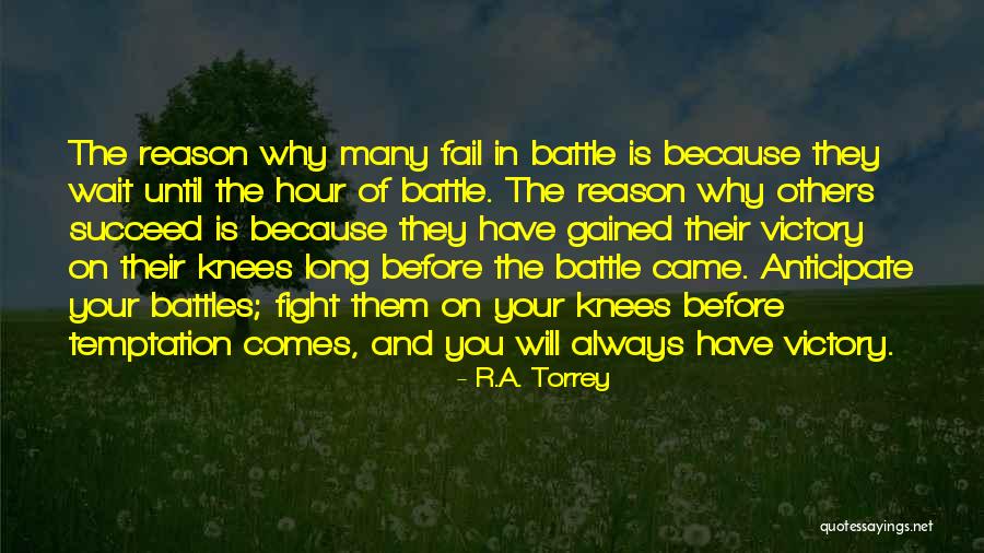 Entardecer Sangrento Quotes By R.A. Torrey Entardecer Sangrento Quotes By R.A. Torrey