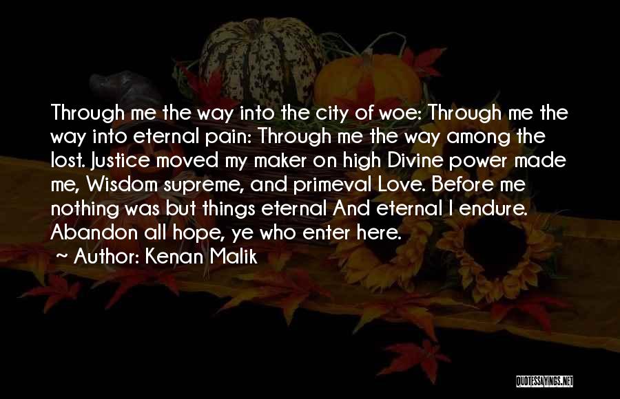 Enter Here Quotes By Kenan Malik
