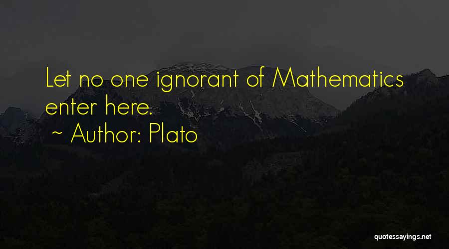 Enter Here Quotes By Plato