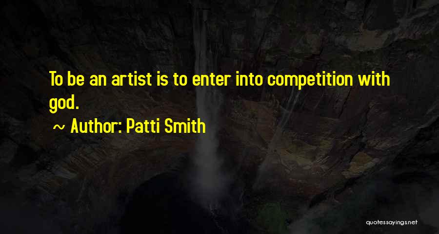 Enter Quotes By Patti Smith