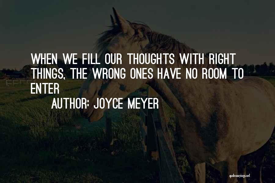 Enter Room Quotes By Joyce Meyer