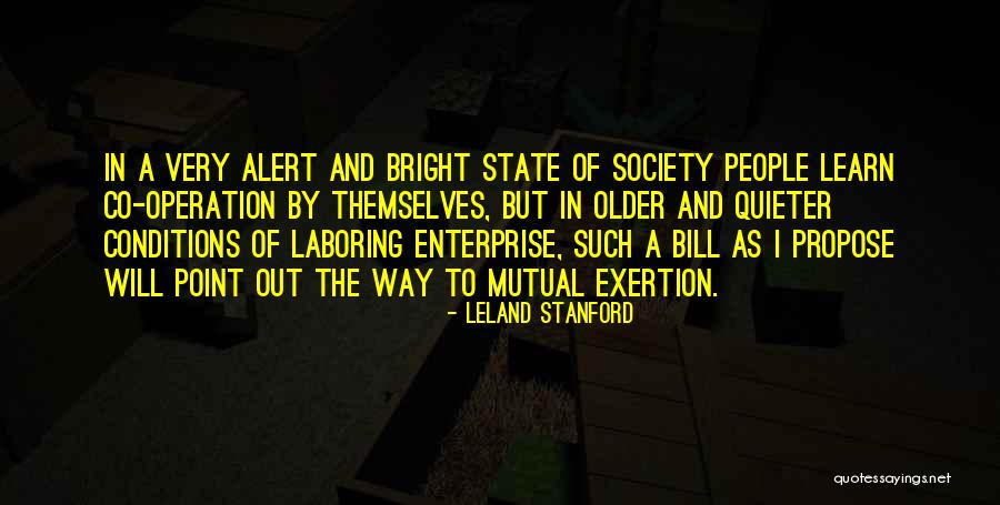 Enterprise And Society Quotes By Leland Stanford Enterprise And Society Quotes By Leland Stanford