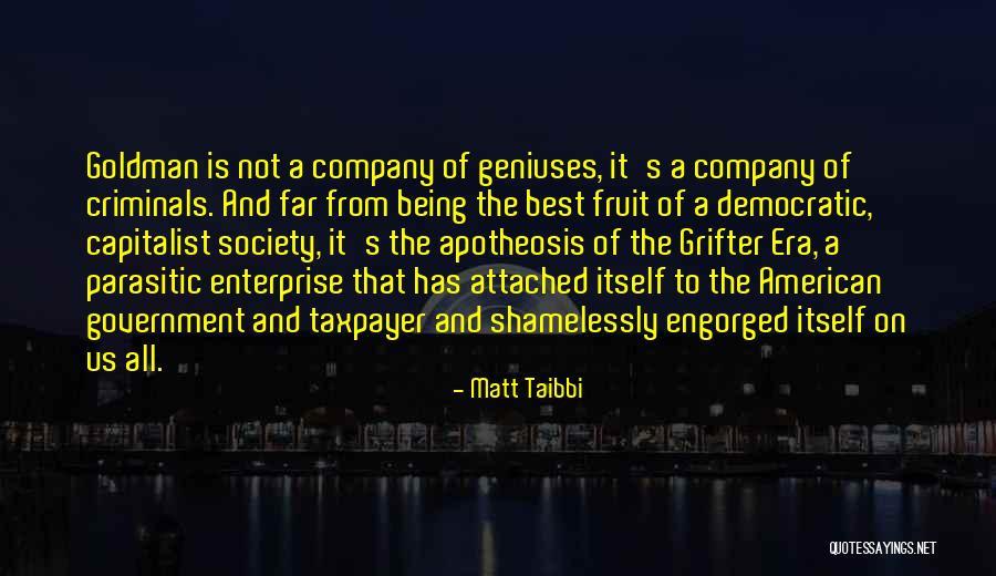 Enterprise And Society Quotes By Matt Taibbi Enterprise And Society Quotes By Matt Taibbi