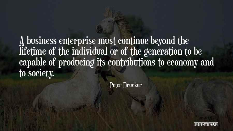 Enterprise And Society Quotes By Peter Drucker Enterprise And Society Quotes By Peter Drucker