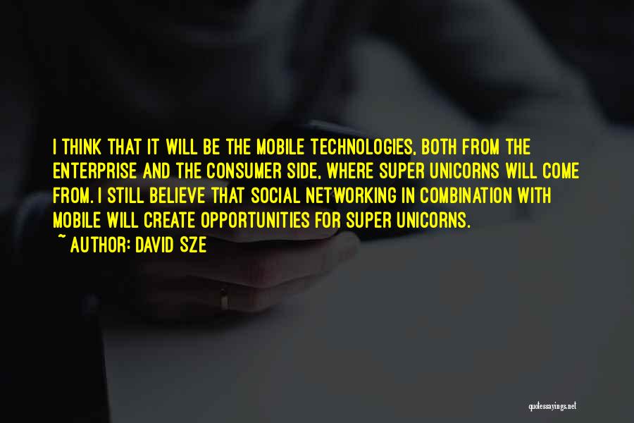 Enterprise Social Networking Quotes By David Sze