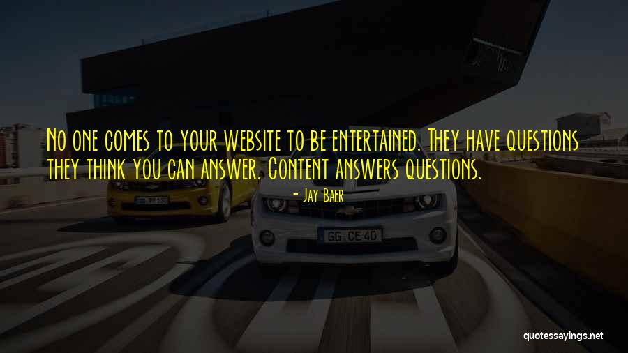 Entertained Quotes By Jay Baer Entertained Quotes By Jay Baer