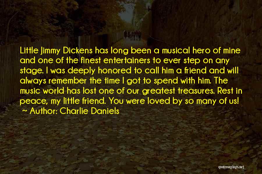 Entertainers Quotes By Charlie Daniels