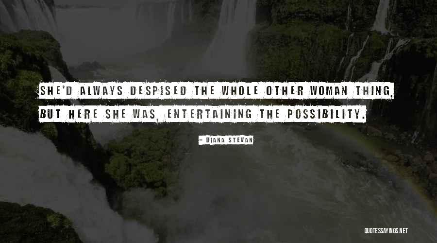 Entertaining Romance Quotes By Diana Stevan Entertaining Romance Quotes By Diana Stevan