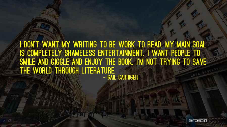 Entertainment Book Quotes By Gail Carriger Entertainment Book Quotes By Gail Carriger
