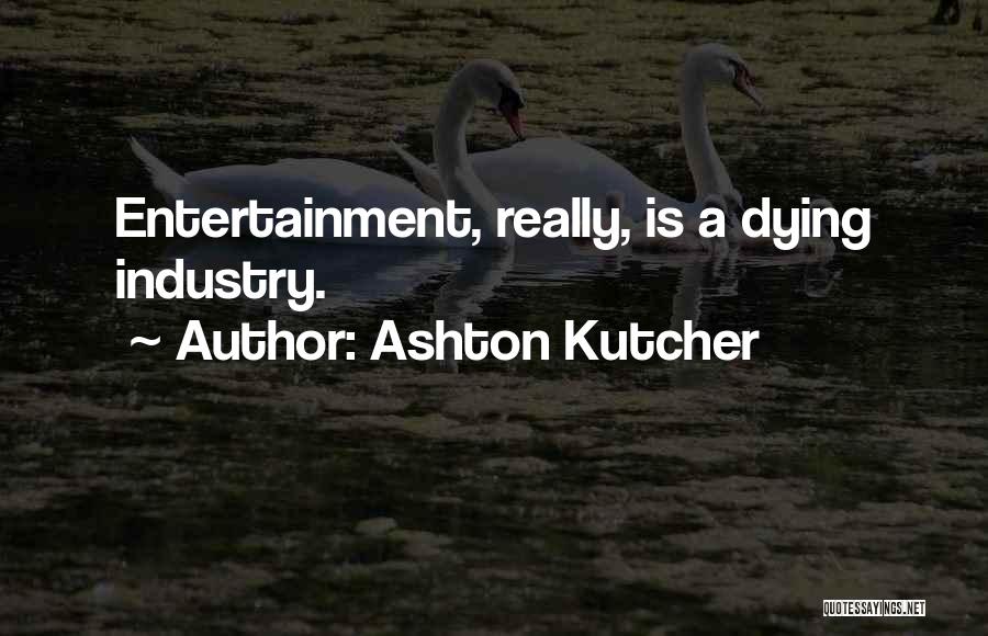 Entertainment Industry Quotes By Ashton Kutcher