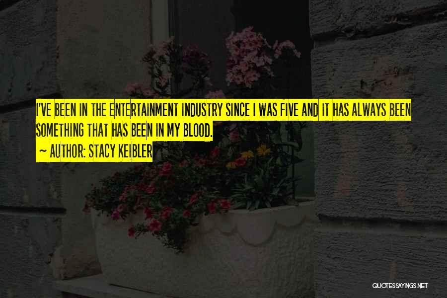 Entertainment Industry Quotes By Stacy Keibler