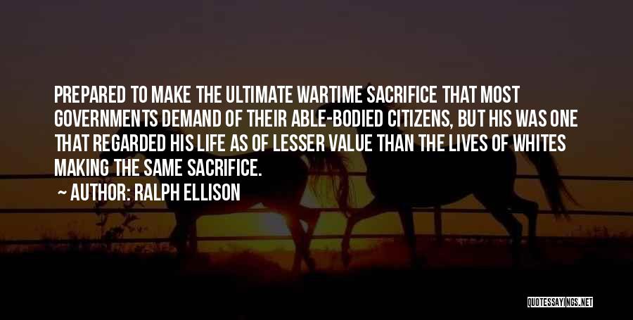 Entgegengesetzt Quotes By Ralph Ellison