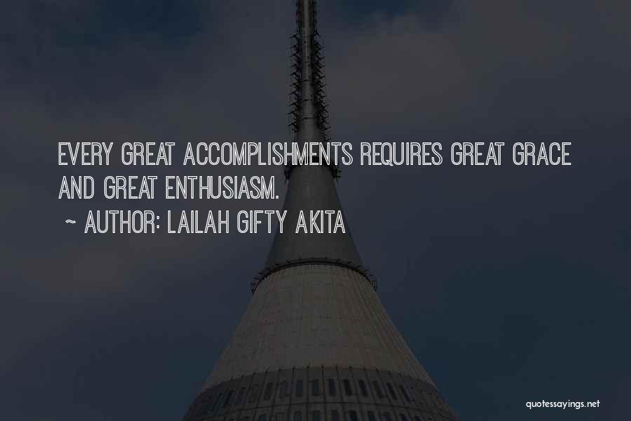 Enthusiasm And Success Quotes By Lailah Gifty Akita