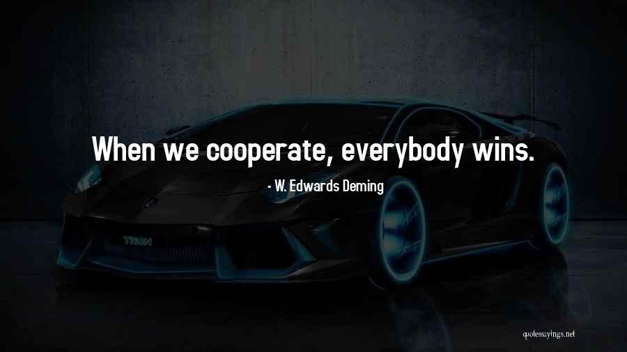 Enthusing Quotes By W. Edwards Deming