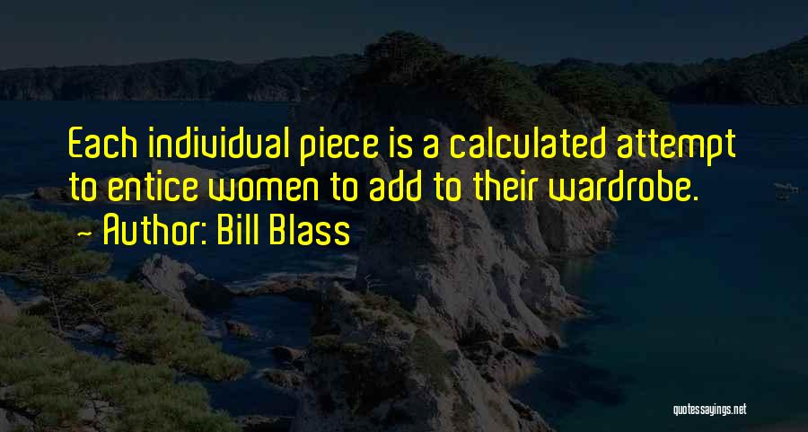 Entice Quotes By Bill Blass